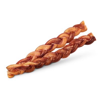 Natural Farm Odor Free Braided Bully Sticks 12"