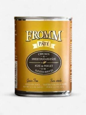 Fromm GF Chicken &amp; Sweet Potato Pate 12.2 Oz