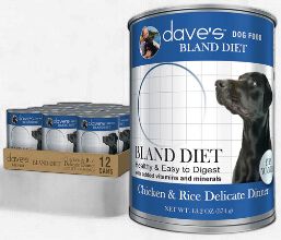 Dave's Dog Restricted Bland Diet Chicken &amp; Rice 13.2 Oz