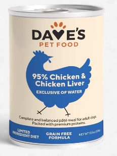 Dave's Dog Premium 95% Chicken 13 Oz