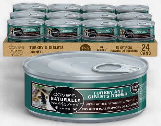 Dave's Cat Turkey &amp; Giblet Pate 5.5 Oz