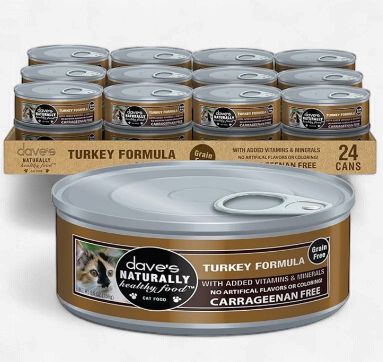 Dave's Cat Turkey Pate 5.5 Oz