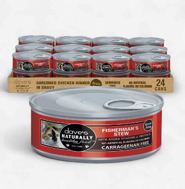 Dave's Cat Shredded Fisherman Stew 5.5 Oz