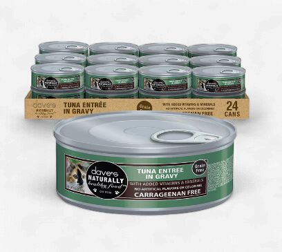 Dave's Cat Tuna Entree in Gravy 5.5 Oz