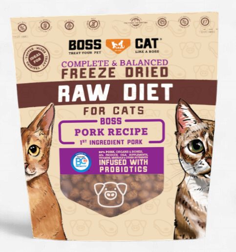 Boss Cat Raw Pork Nuggs 9 Oz