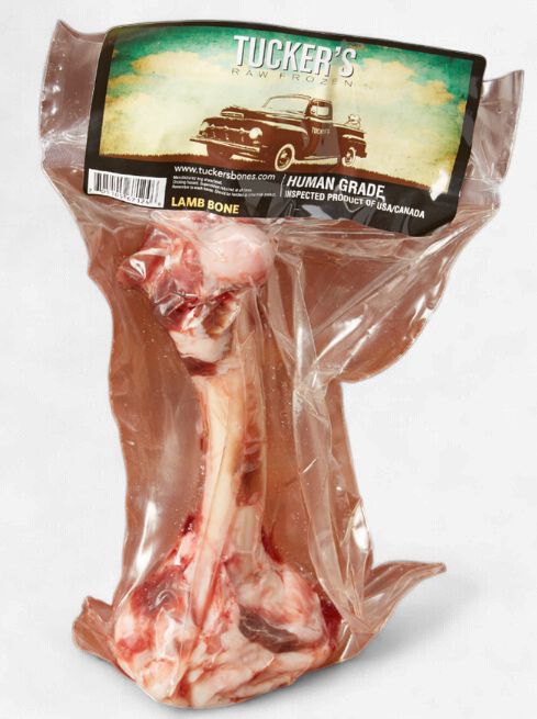 Tucker's Frozen Lamb Bone 6 Inch Dog Treat, 1 Pk