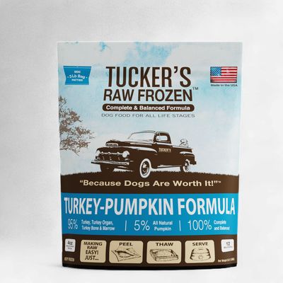 Tucker's Frozen Raw Dog Food Turkey &amp; Pumpkin, 3 Lb