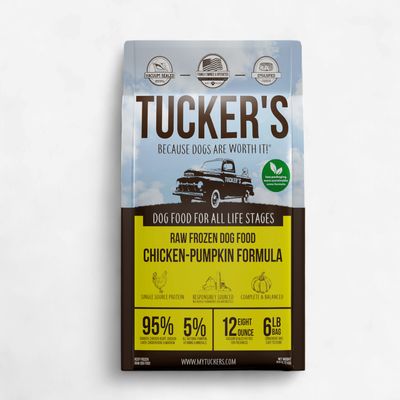 Tucker's Frozen Raw Dog Food Chicken &amp; Pumpkin, 6 Lb