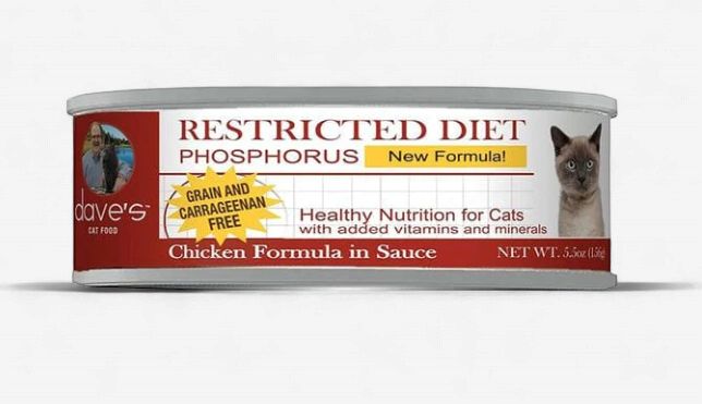 Dave's Cat Restricted Phosphorus Pate 5.5 Oz
