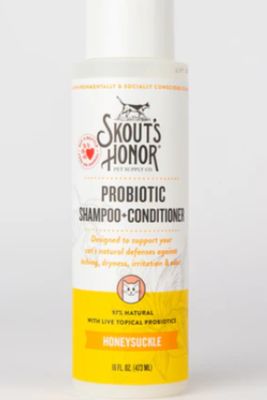 Cat Probiotic Shampoo + Conditioner - Honeysuckle
