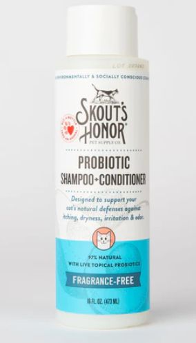 Cat Probiotic Shampoo + Conditioner - Fragrance Free