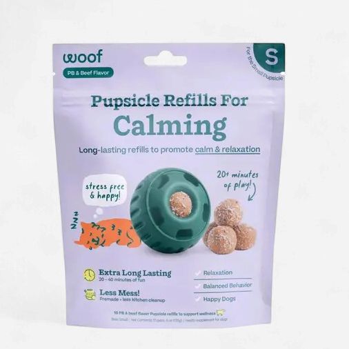 Woof Pupsicle Calming Pops Dog Treats Small 6 oz