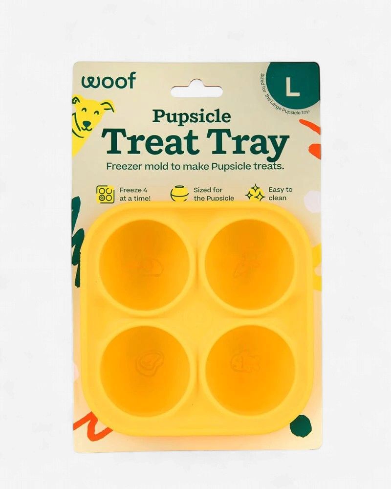 Woof Pupsicle Treat Tray Dog Toy Large
