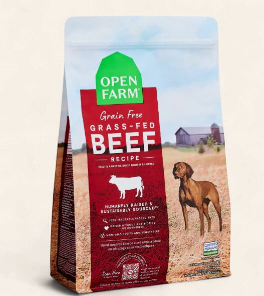 Open Farm Grain Free Grass Fed Beef 4 lb