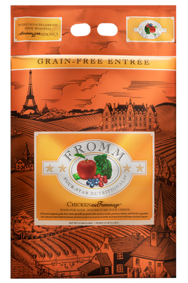 Fromm Four-Star Grain-Free Chicken Au Frommage Dry Dog Food 12 Lb