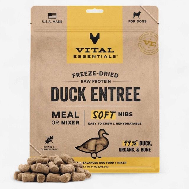 Duck Entrée &amp; Mixer Soft Nibs 14 Oz