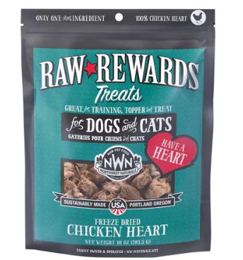 Freeze Dried Chicken Heart Treats 3 Oz