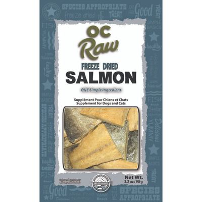 Freeze Dried Salmon Filets 3.2 Oz