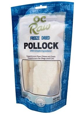 Freeze Dried Pollock 3.2 Oz