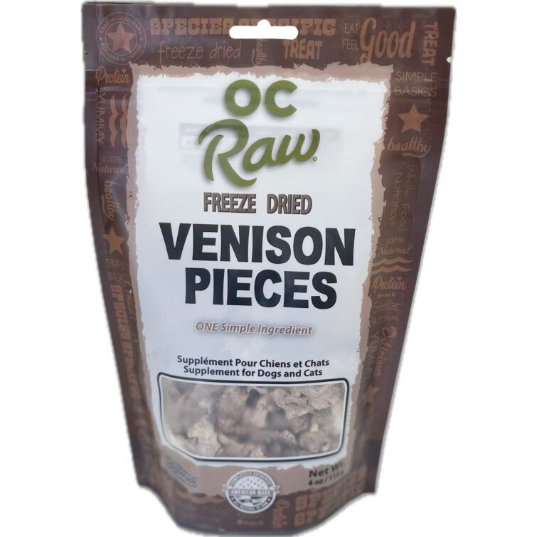 Freeze Dried Venison 4 Oz