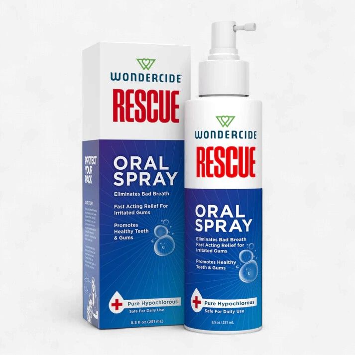 Wondercide RESCUE Oral Spray for Dogs &amp; Cats 8.5 Oz