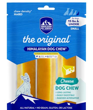 Himalayan Dog Chew Bulk Cheese Small (Blue - Under 15 lbs)