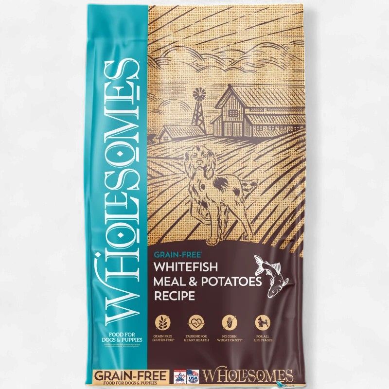 Wholesomes Grain-Free Whitefish Meal &amp; Potatoes Dog Food 35 lb