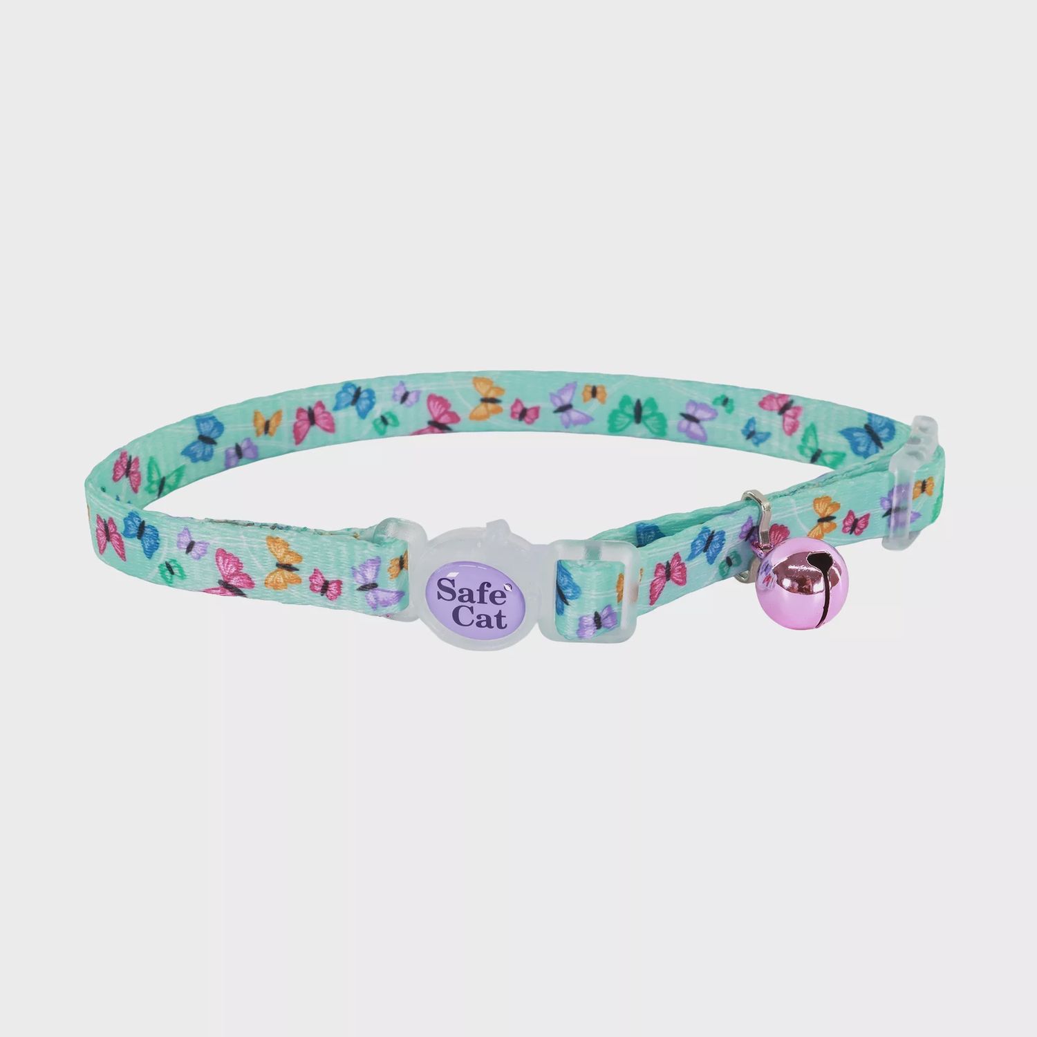 Coastal Safe Cat Fashion Adjustable Breakaway Cat Collar Butterflies