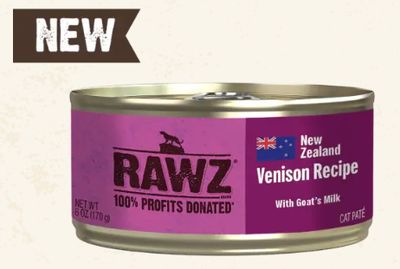 Cat 94% Venison w/ Goat's Milk Pâté 3 Oz