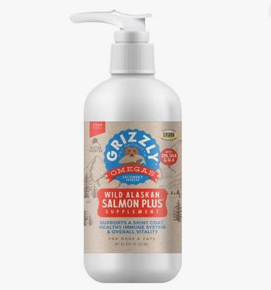 Grizzly Salmon Oil - Omega Plus 8 Oz