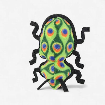 Tuffy Bug Beetle Durable Plush Dog Toy