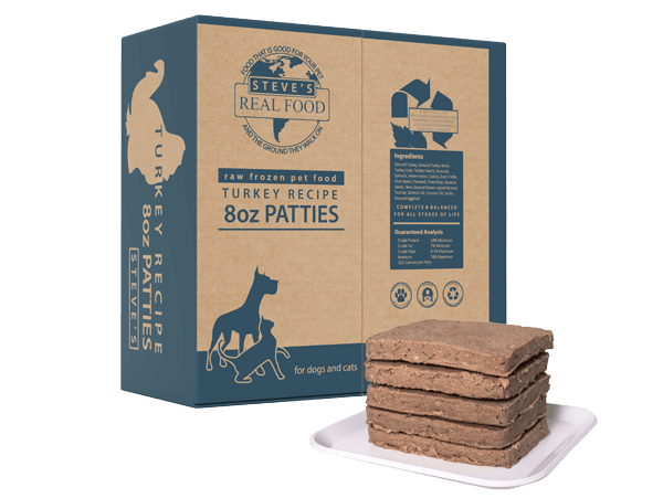 Steve's Frozen Turkey Patties 14 Lb