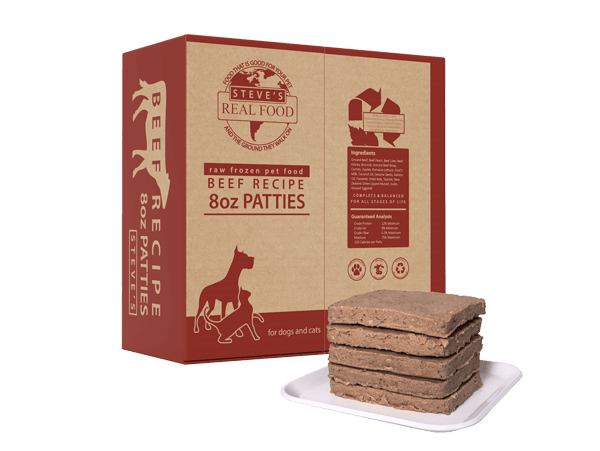 Steve's Frozen Beef Patties 14 Lb
