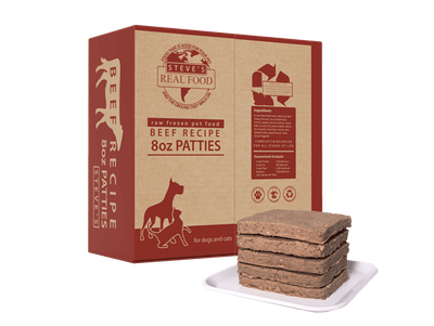 Steve's Frozen Beef Patties 14 Lb