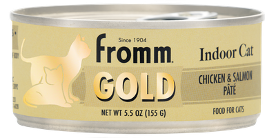 Fromm Indoor Gold Chicken/Salmon Wet Cat Food 5.5 Oz