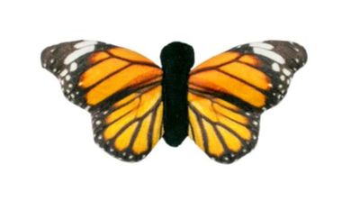 Plush Monarch Squeaker