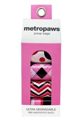Degradable Poopy Packs - Pink 8 rolls