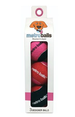 Metro Ball - Pink 3 pack 2.5"