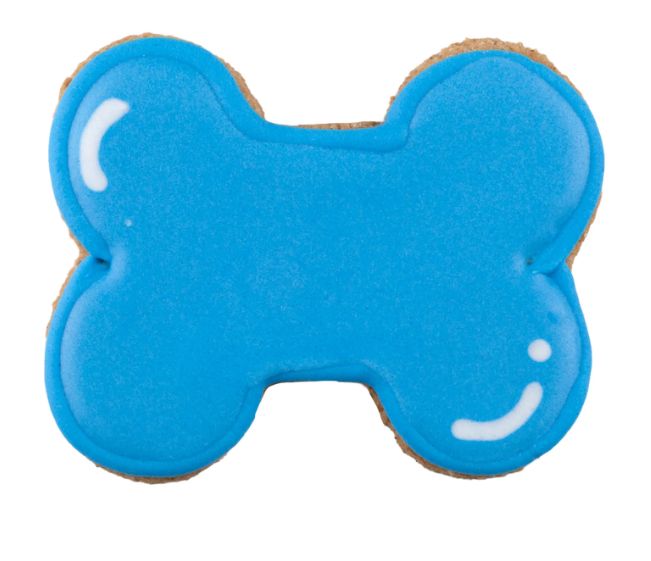 Blue Bone Cookie