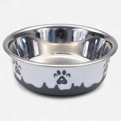 Maslow Design Series Non-Skid Paw Design Dog Bowl 13 oz