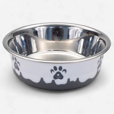 Maslow Design Series Non-Skid Paw Design Dog Bowl 54 oz