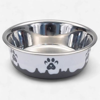Maslow Design Series Non-Skid Paw Design Dog Bowl 28 oz