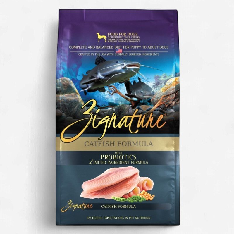 Zignature Original Catfish Formula with Probiotics, Size: 4 Lb