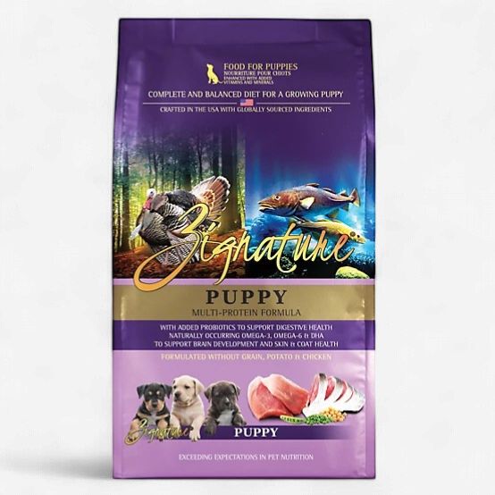 Zignature Original Puppy Formula with Probiotics, Size: 4 Lb