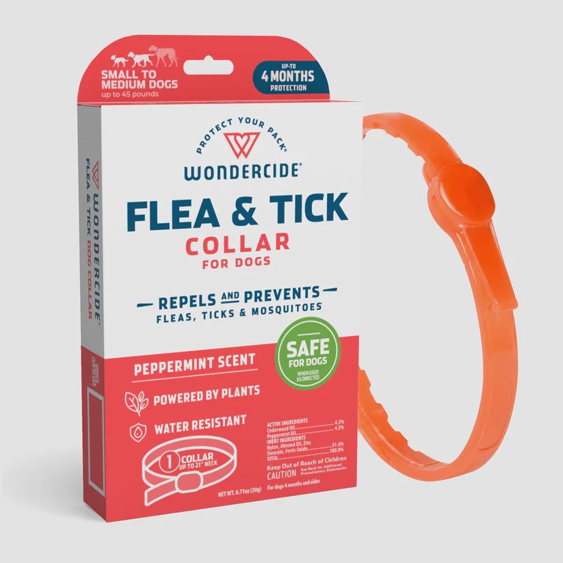 Wondercide Flea &amp; Tick Collar for Dogs Peppermint Small/Medium