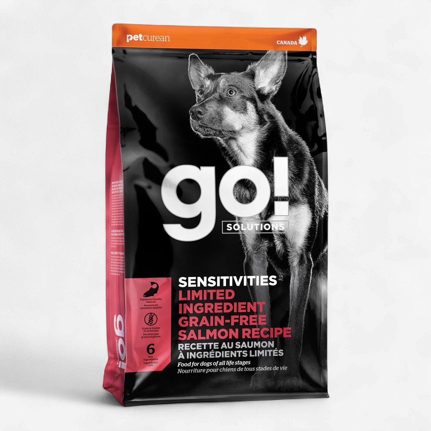 Go! Solutions Sensitivities Limited Ingredient Salmon Grain-Free Dry Dog Food, Size: 3.5 Lb