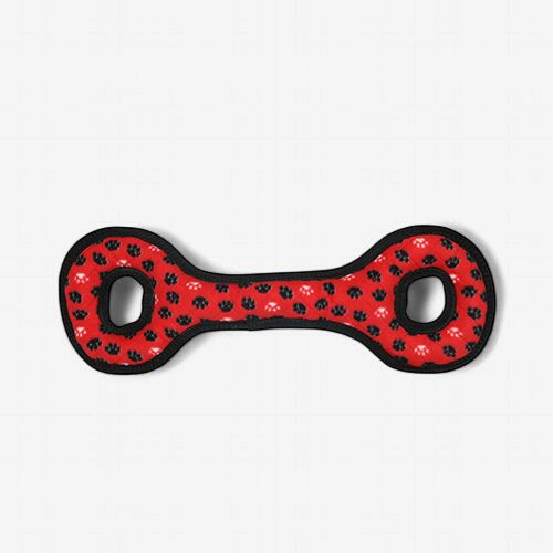 Tuffy Ultimate Tug-O-War Red Durable Plush Dog Toy