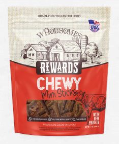Wholesomes Chewy Beef Sticks Dog Treats 25 oz