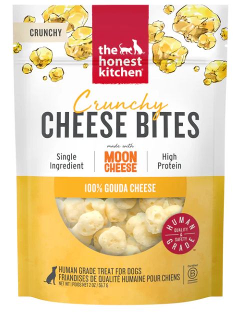 The Honest Kitchen Crunchy Gouda Cheese Dog Treats 2 oz