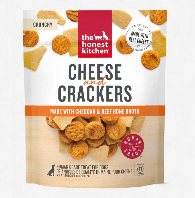 The Honest Kitchen Cheese &amp; Crackers Dog Treats 3.5 oz